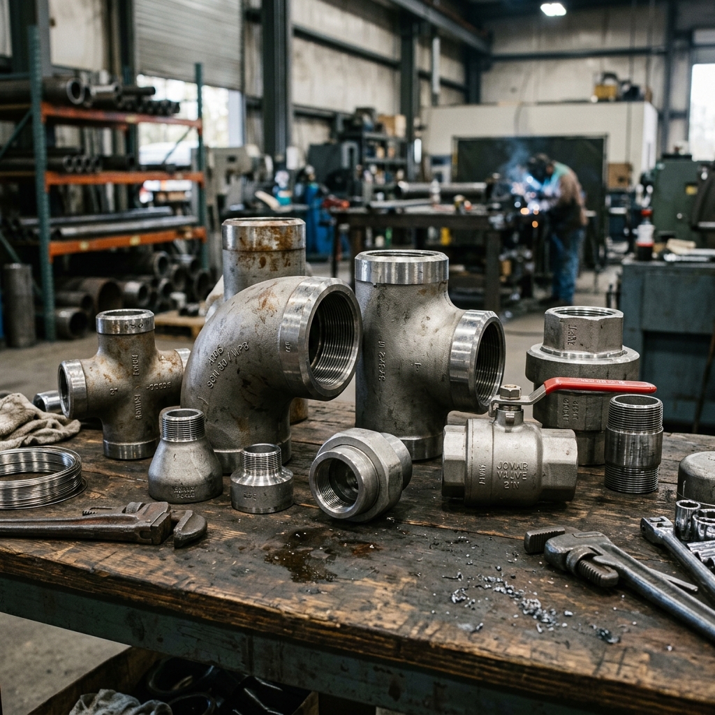 Endüstriyel Tesislerde Fittings Malzeme Seçiminin Önemi