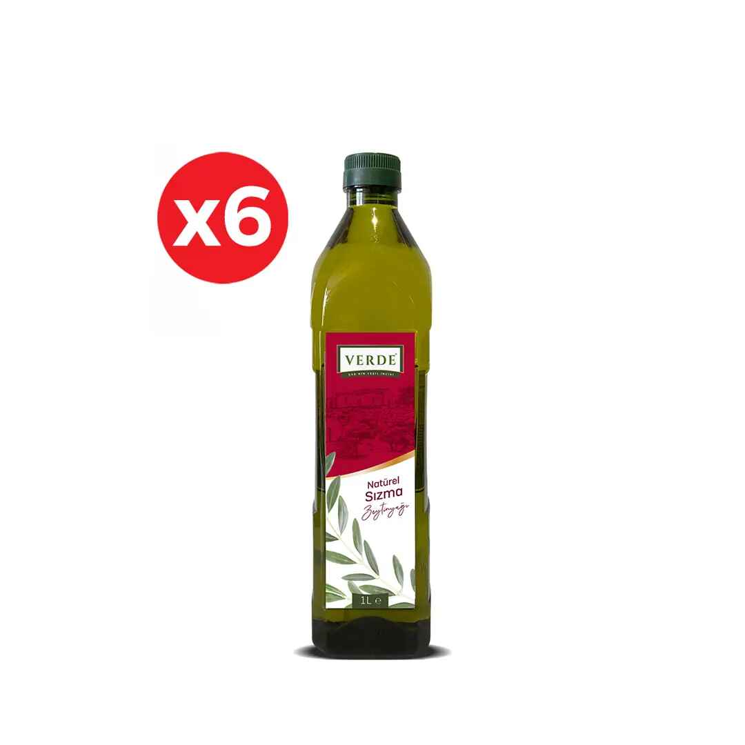Verde Natürel Sızma Zeytinyağı 6x1L