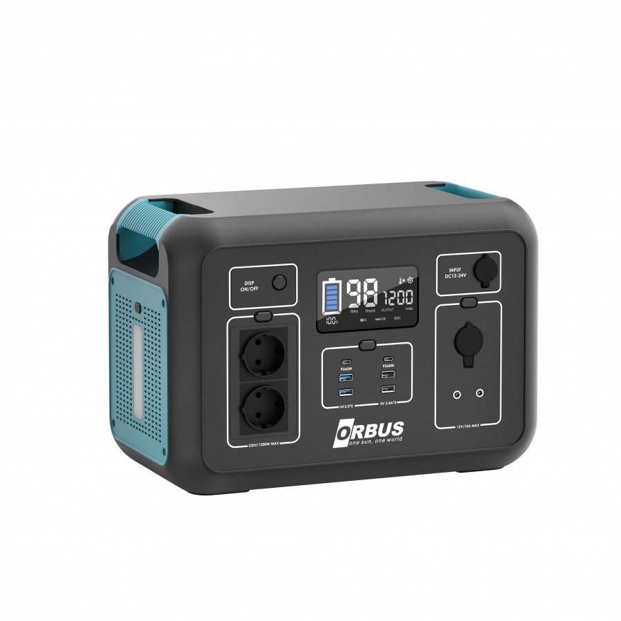 1200 W -1008 Wh- Taşınabilir Güç İstasyonu