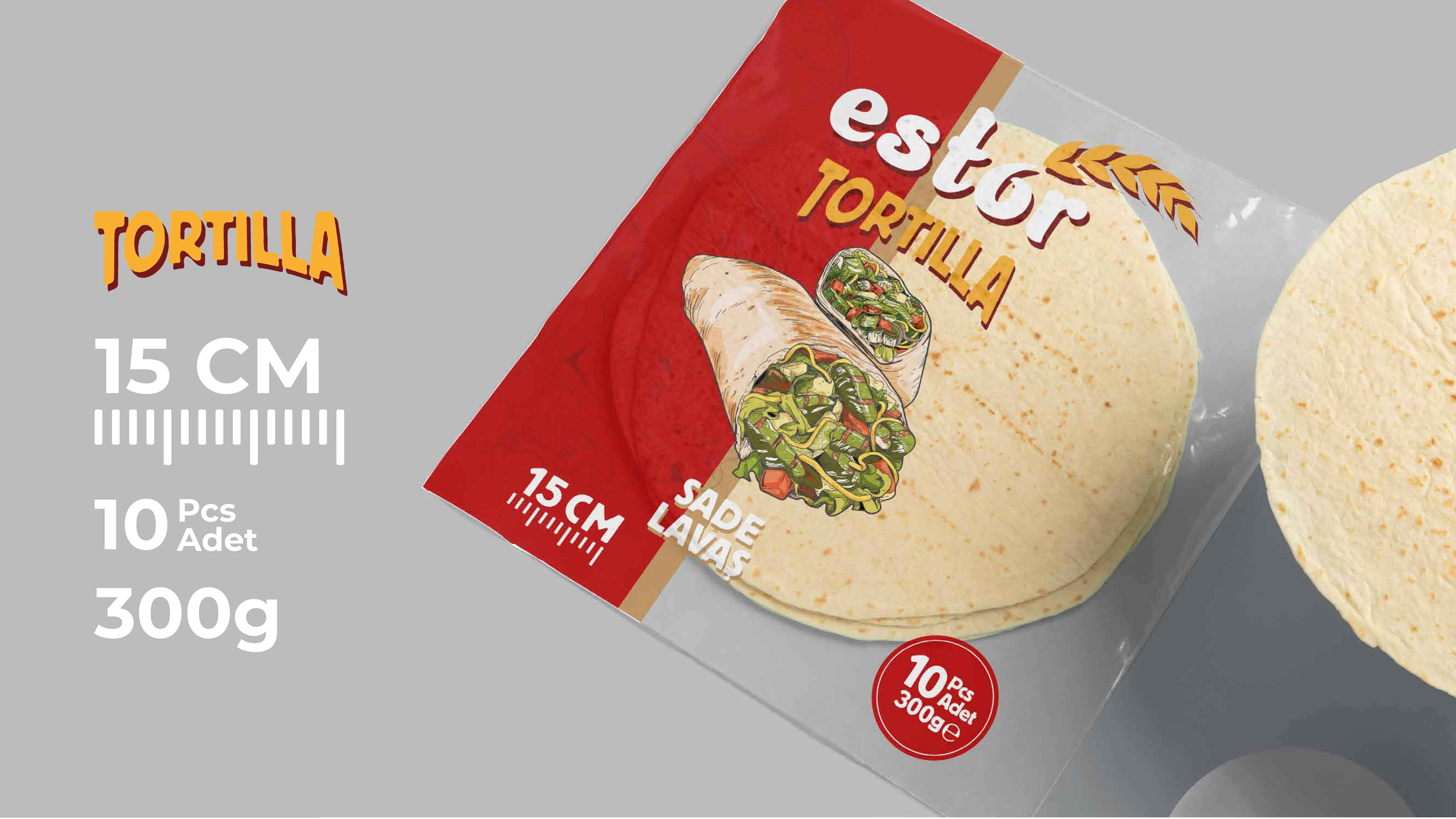 Estor Tortilla 4 - 15 cm - 300 gr 