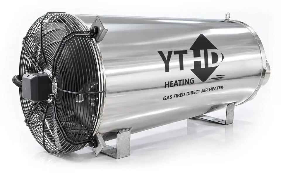 11. Doğal Gaz ve LPG Yakıtlı Hava Isıtıcı  (YTHD) 40–120 kW