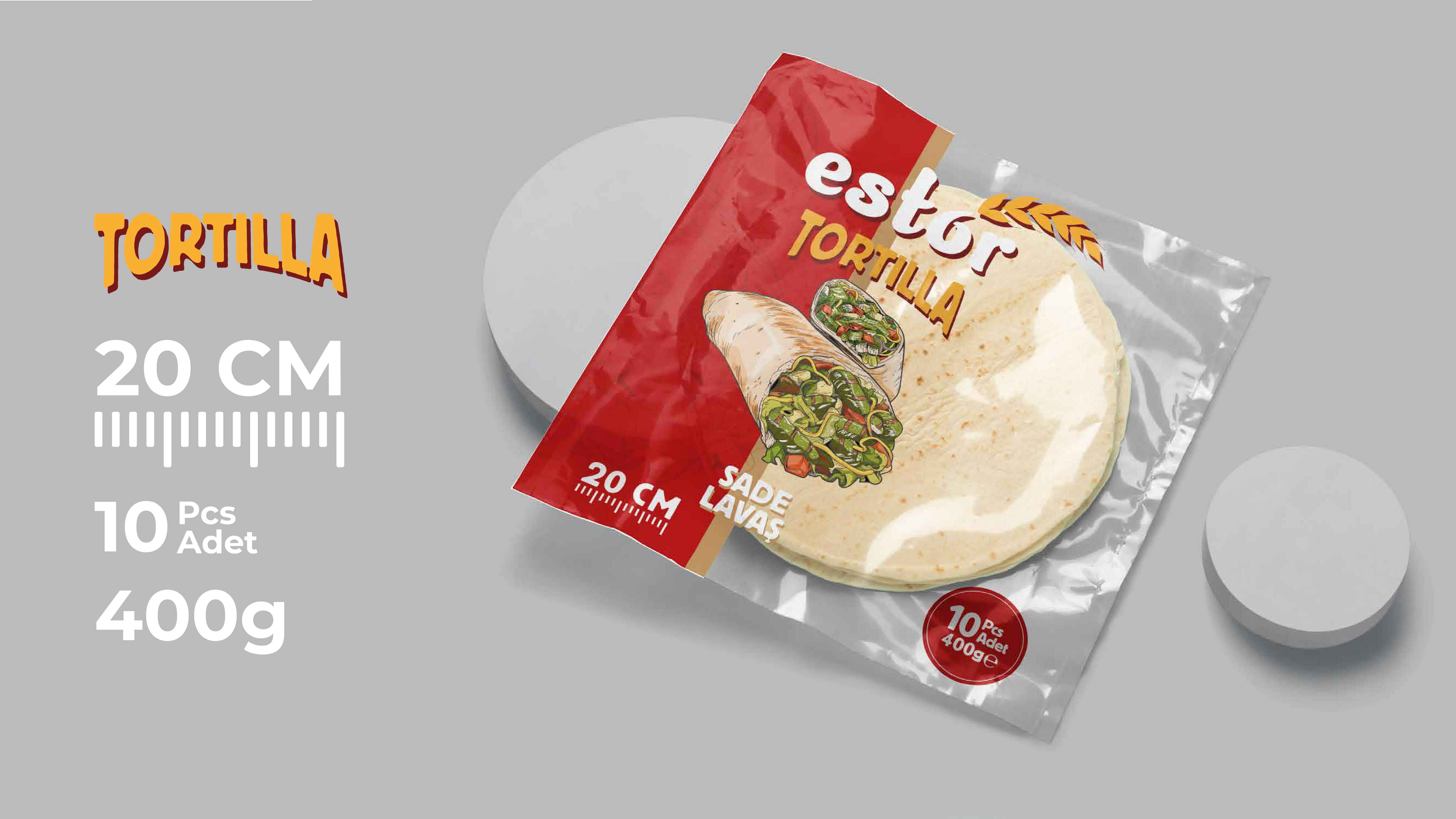 Estor Tortilla 3 - 20 cm - 400 gr