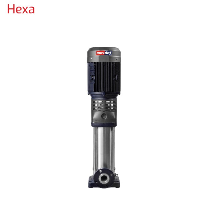 5. Hexa Dikey Milli Çok Kademeli Paslanmaz Çelik Santrifüj Pompa