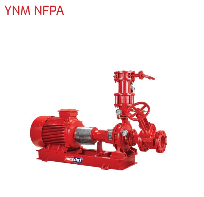 6. YNM NFPA Uçtan Emişli Santrifüj Yangın Pompası