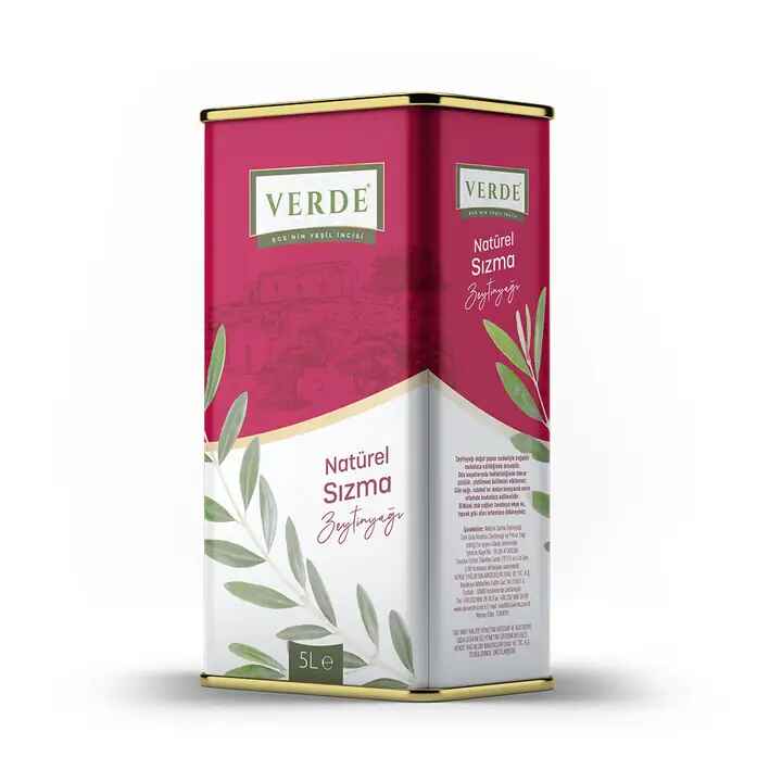 Verde Natürel Sızma Zeytinyağı 5L