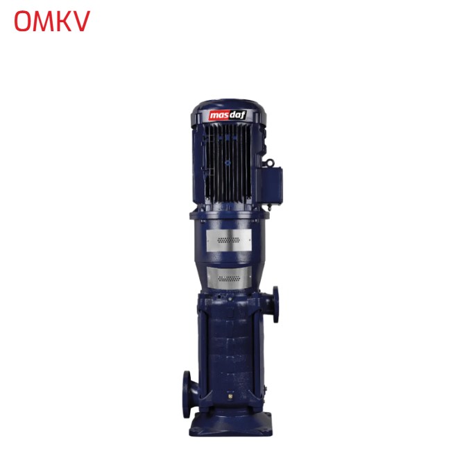 8. OMKV Dikey Kademeli Santrifüj Pompa