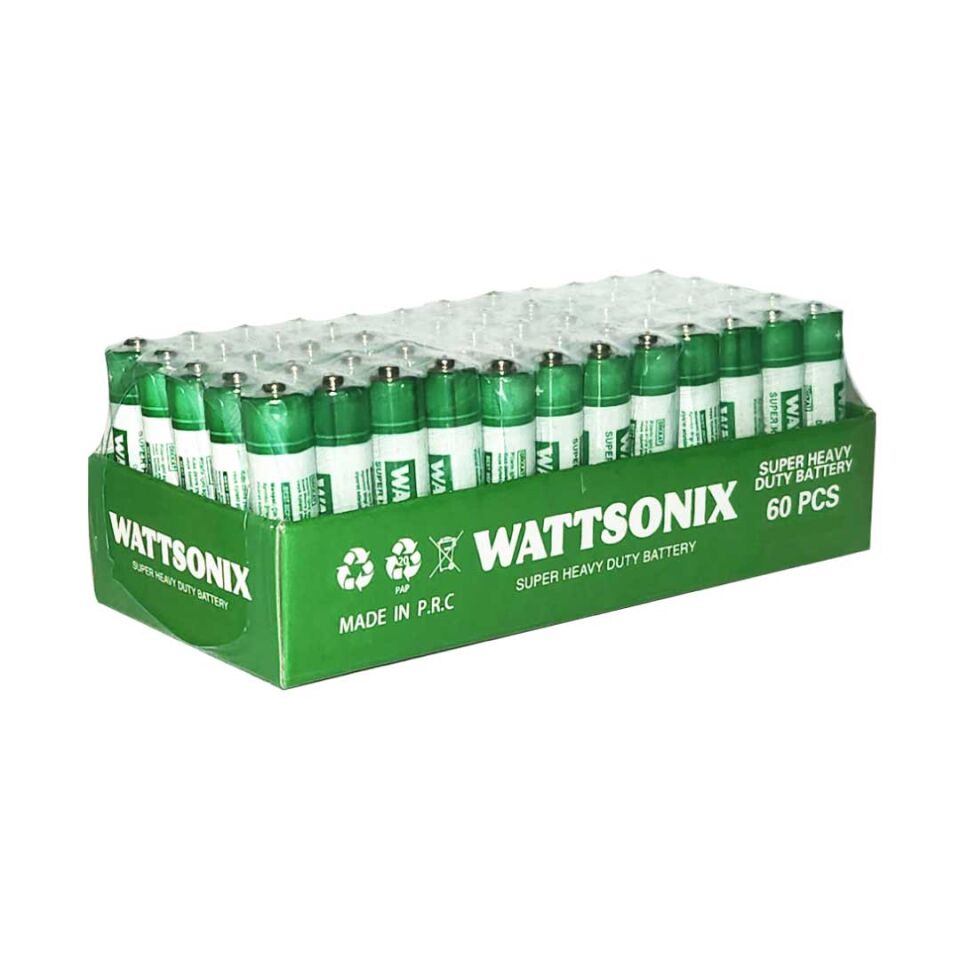 WATTSONIX CINKO KARBON KALEM PİL 60'LI
